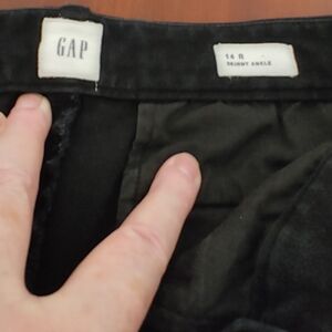GAP Classic Black Ankle Pants US 14 Reg (304)